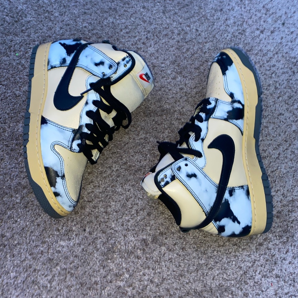 Nike Dunk High 1985 “Black Acid Wash”